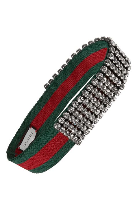 crystal headband gucci|authentic gucci headband for sale.